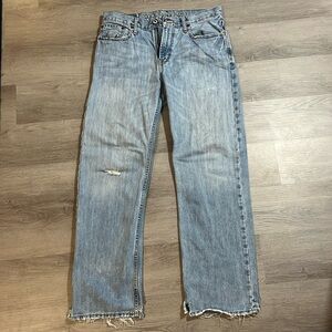 American Eagle men’s 31x32 low loose jeans.